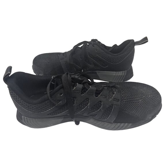 Reebok Work Fusion Flexweave Work Composite Toe Men's Oxfords Size 9M Black - Picture 2 of 9
